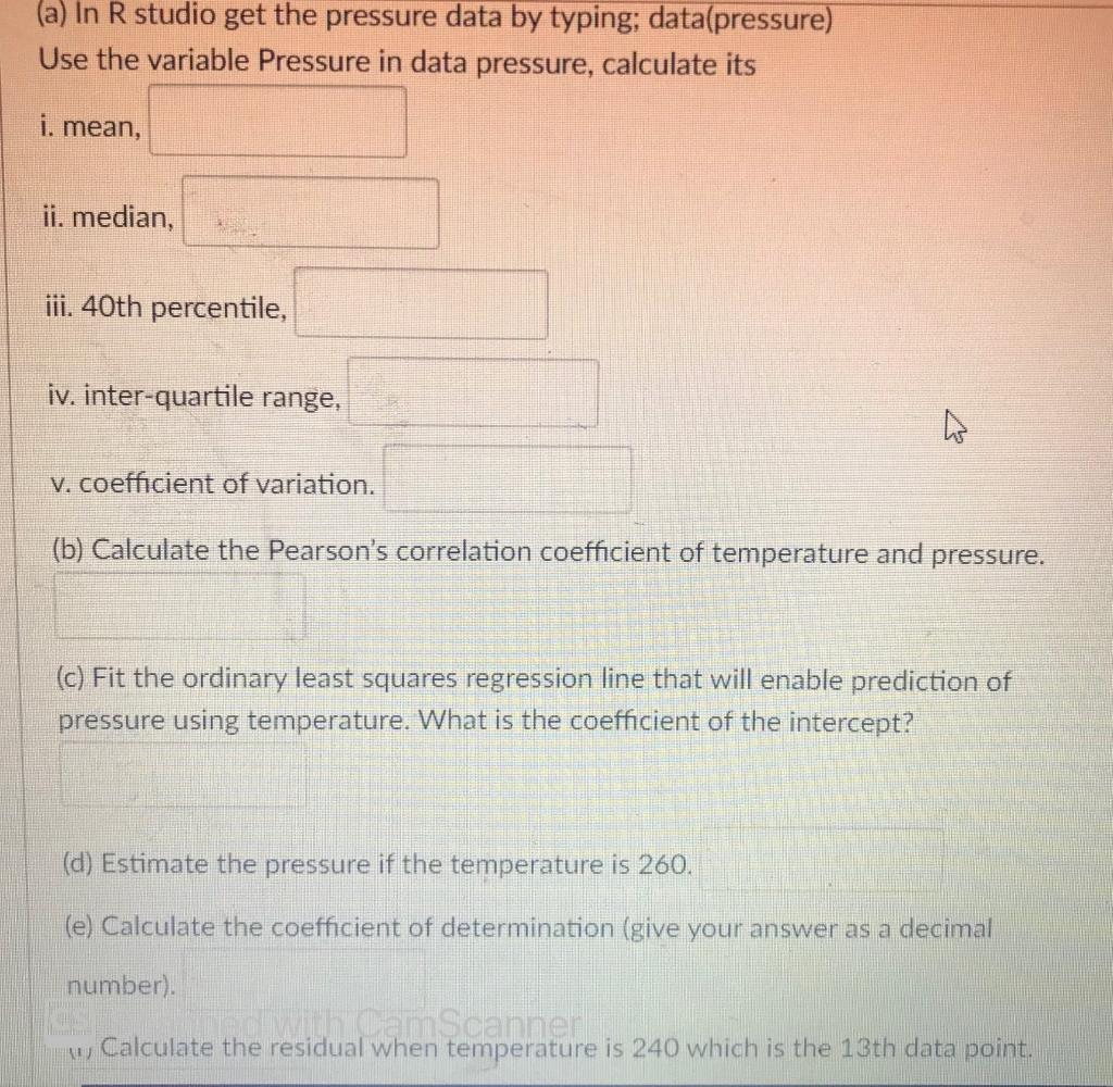 Solved datacanbe foundin Rstudio (a) In R studio get the 