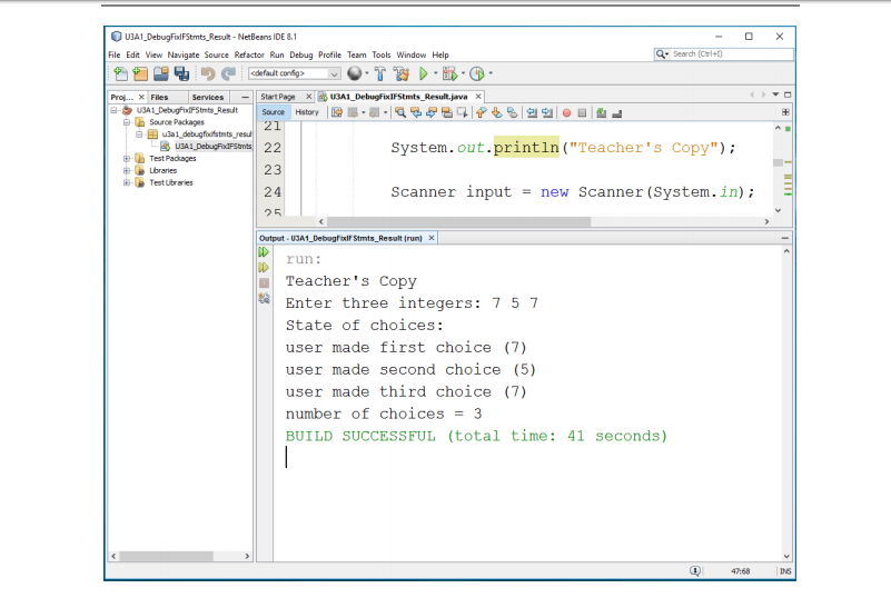 Solved Debug and Fix if Statements In this assignment, you | Chegg.com