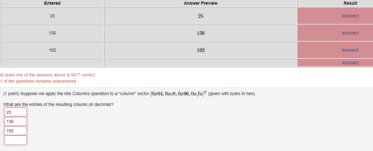 Solved So as per the answer from chegg that I posted today | Chegg.com