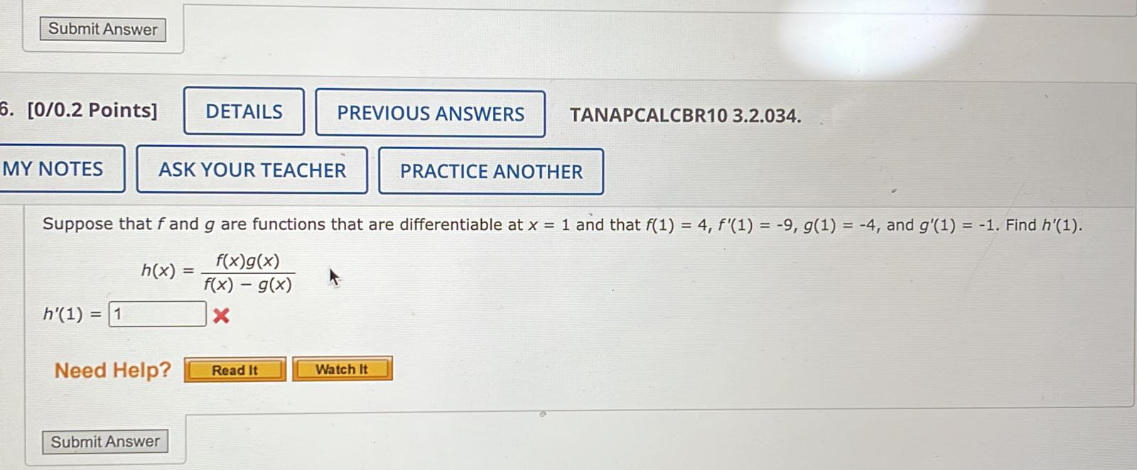 Solved Suppose That F And G Are Functions That Are | Chegg.com