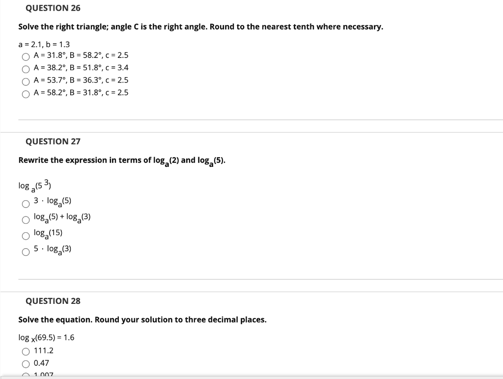 Solved Find The Exact Value Under The Given Conditions G Chegg Com