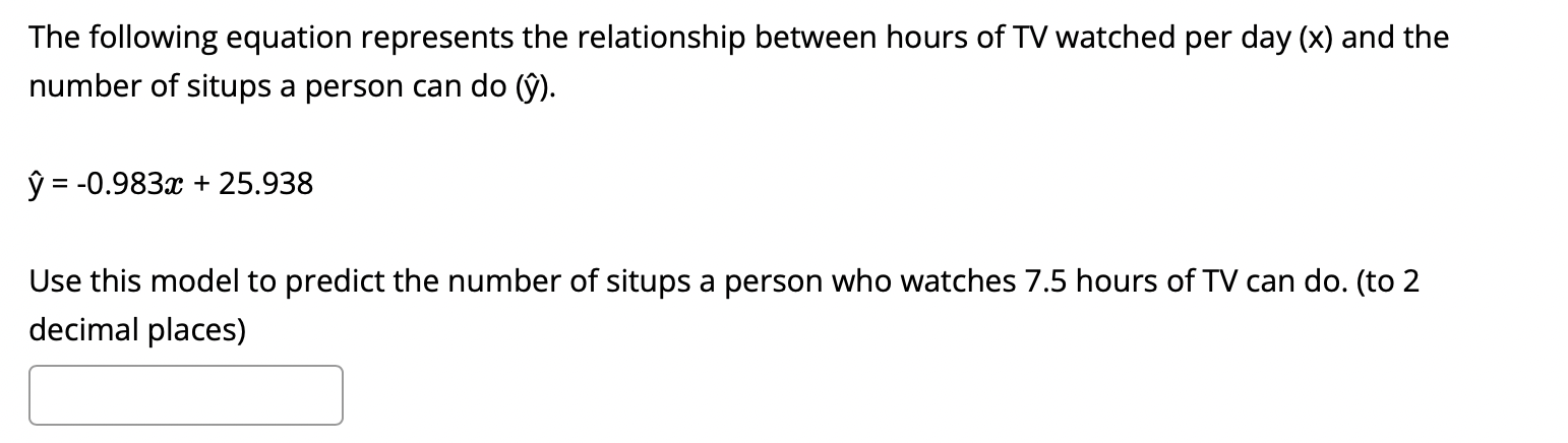 Solved The Following Equation Represents The Relationship | Chegg.com