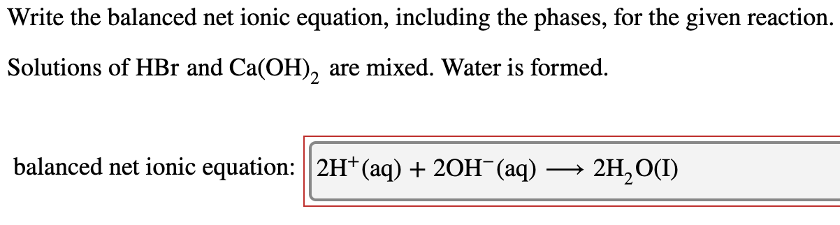 Solved Write The Balanced Equation For The Neutralization | Chegg.com