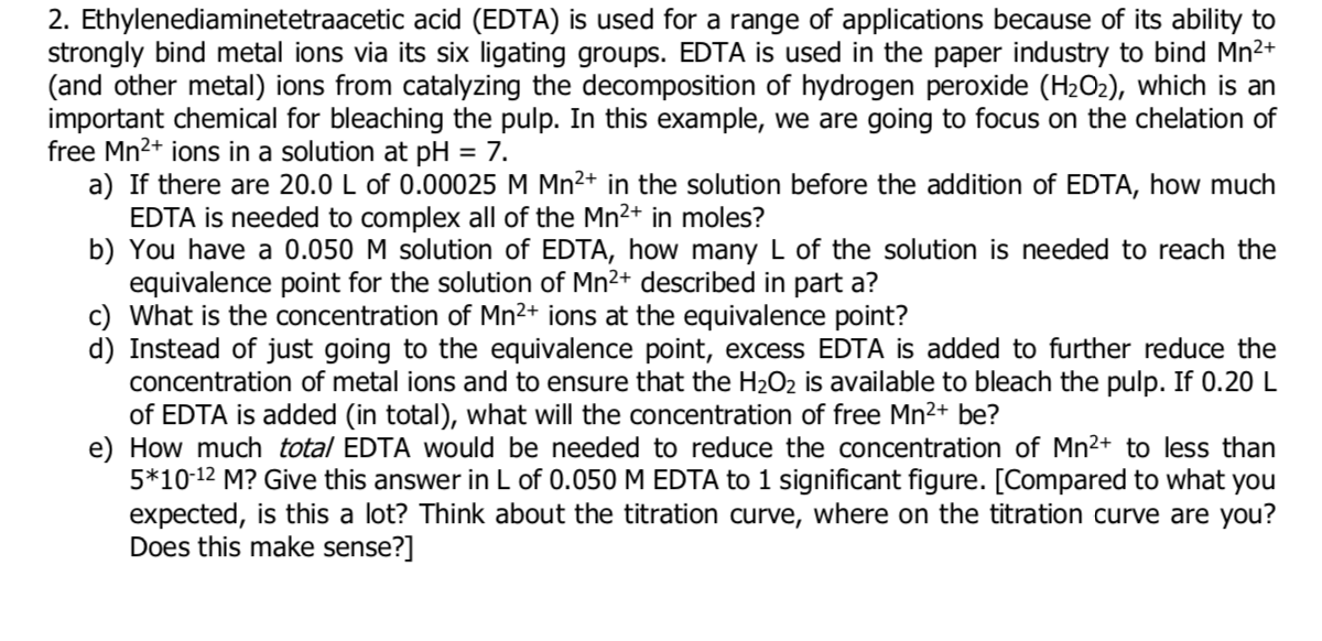 Applications Of Edta Titration