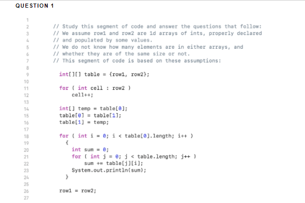 Solved QUESTION 1 1 2 3 4 5 6 7 8 9 10 11 12 13 // Study | Chegg.com