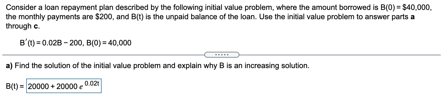 Solved PART A, B, C, And D A - Find The Solution Of The | Chegg.com