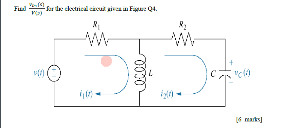 Solved Find VRI(S) for the electrical circuit given in | Chegg.com