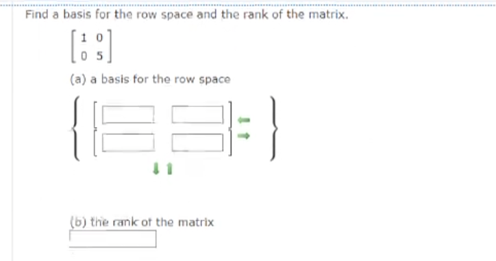 Solved Find a basis for the row space and the rank of the | Chegg.com