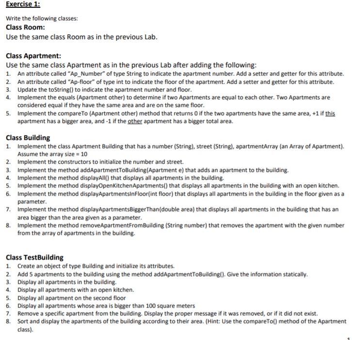 Sample Input file: (Note that each room has the | Chegg.com
