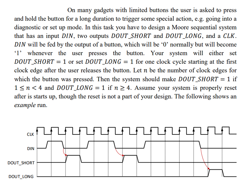 Solved On many gadgets with limited buttons the user is | Chegg.com