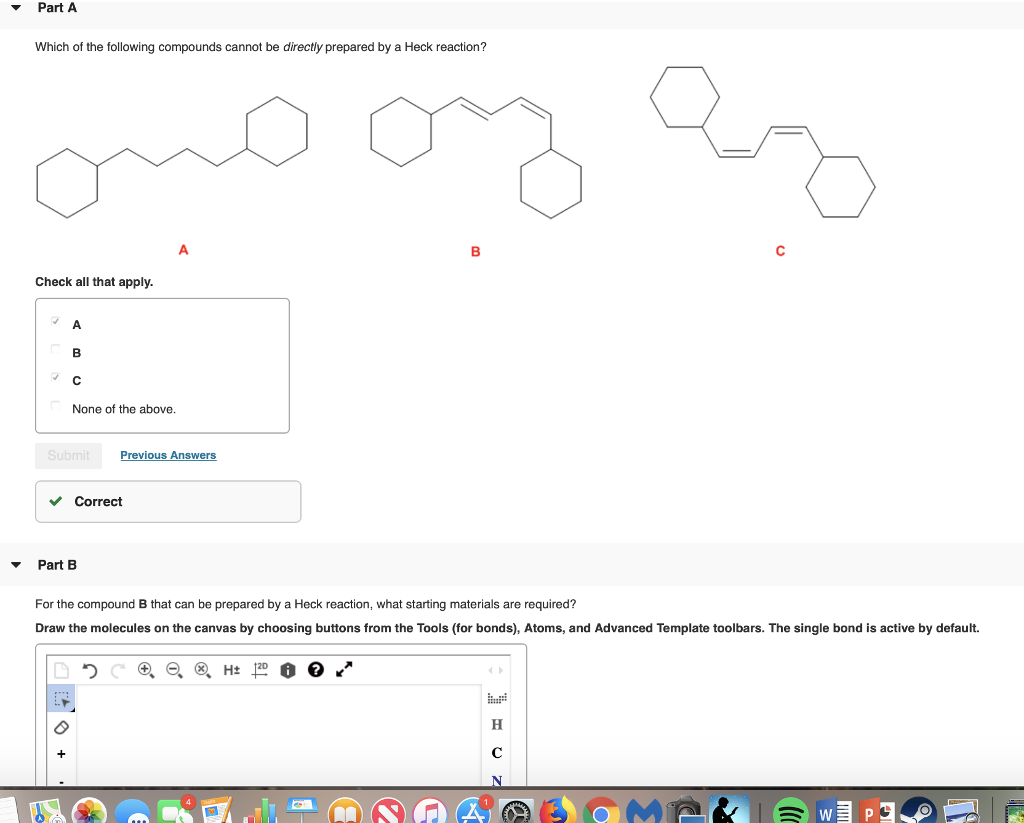 Solved Part A Which of the following compounds cannot be | Chegg.com