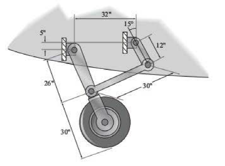 Solved For the articulated four-bar mechanism shown: a. | Chegg.com