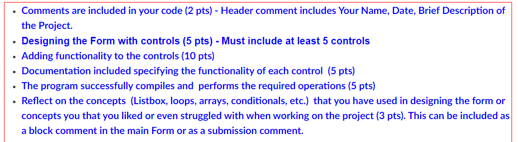 Comments are included in your code (2 pts) - Header | Chegg.com
