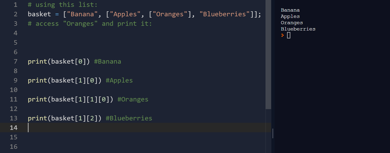 Solved python language so I got the answer and I want to | Chegg.com