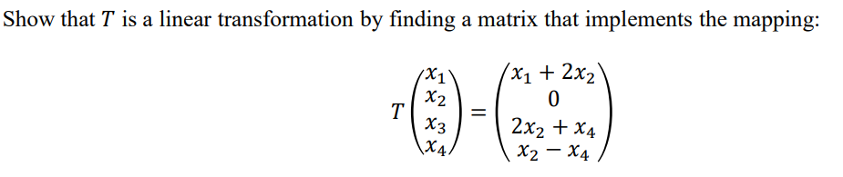 Solved Is the transformation in problem 8 one-to-one, onto, | Chegg.com