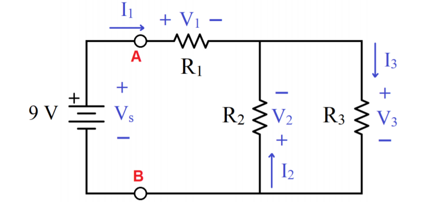 Solved extract two KVL equations from the circuit in Figure | Chegg.com