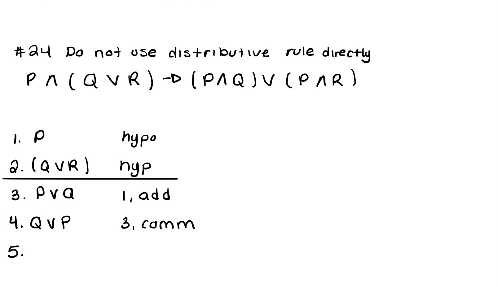 Solved I have to prove the distributive property by using | Chegg.com
