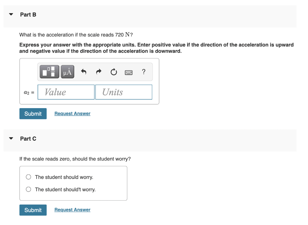 solved-a-620-n-physics-student-stands-on-a-bathroom-scale-in-chegg