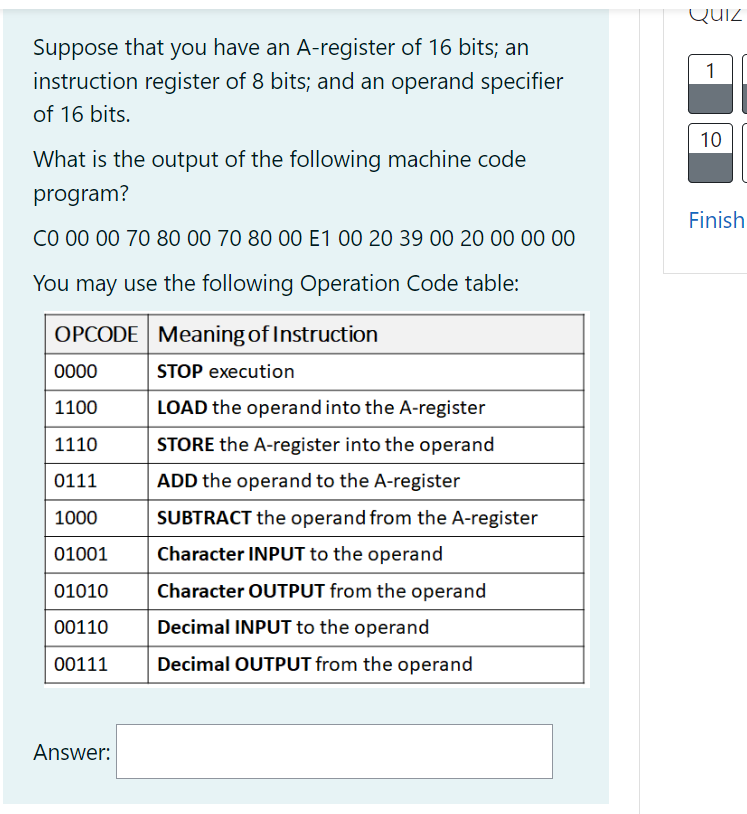 Solved Suppose that you have an A-register of 16 bits; an | Chegg.com