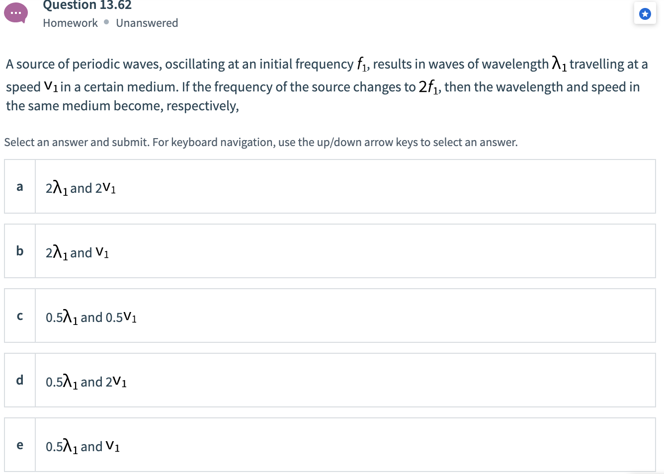 Solved A source of periodic waves, oscillating at an initial | Chegg.com