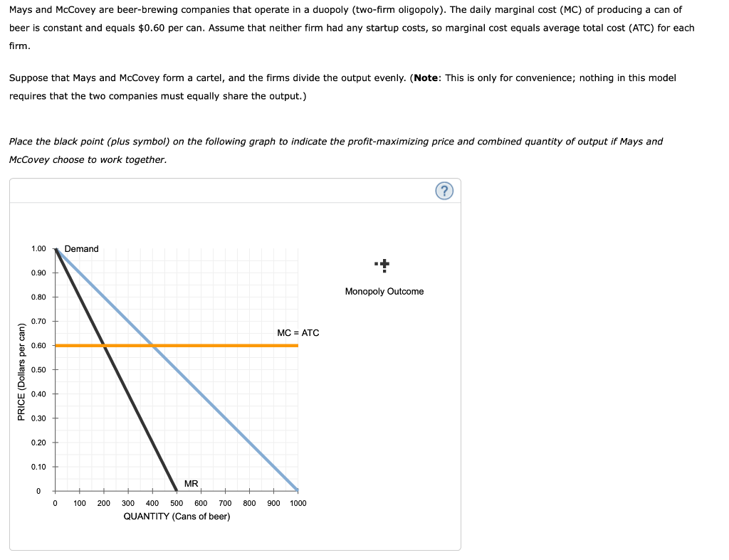 Solved Mays and McCovey are beer-brewing companies that | Chegg.com