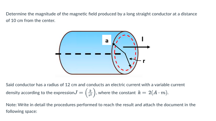 Solved Determine the magnitude of the magnetic field | Chegg.com