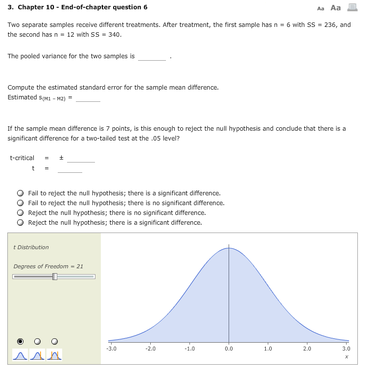 Solved 3. Chapter 10 - End-of-chapter question 6 Aa Aa E Two | Chegg.com