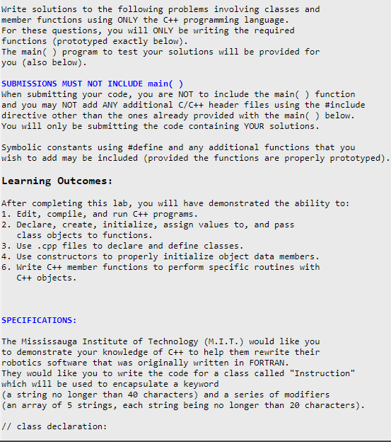 Solved Write solutions to the following problems involving | Chegg.com