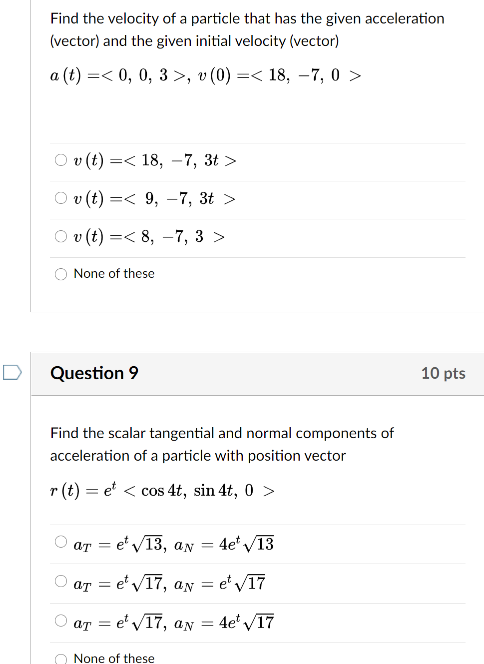 Solved Find the velocity of a particle that has the given | Chegg.com
