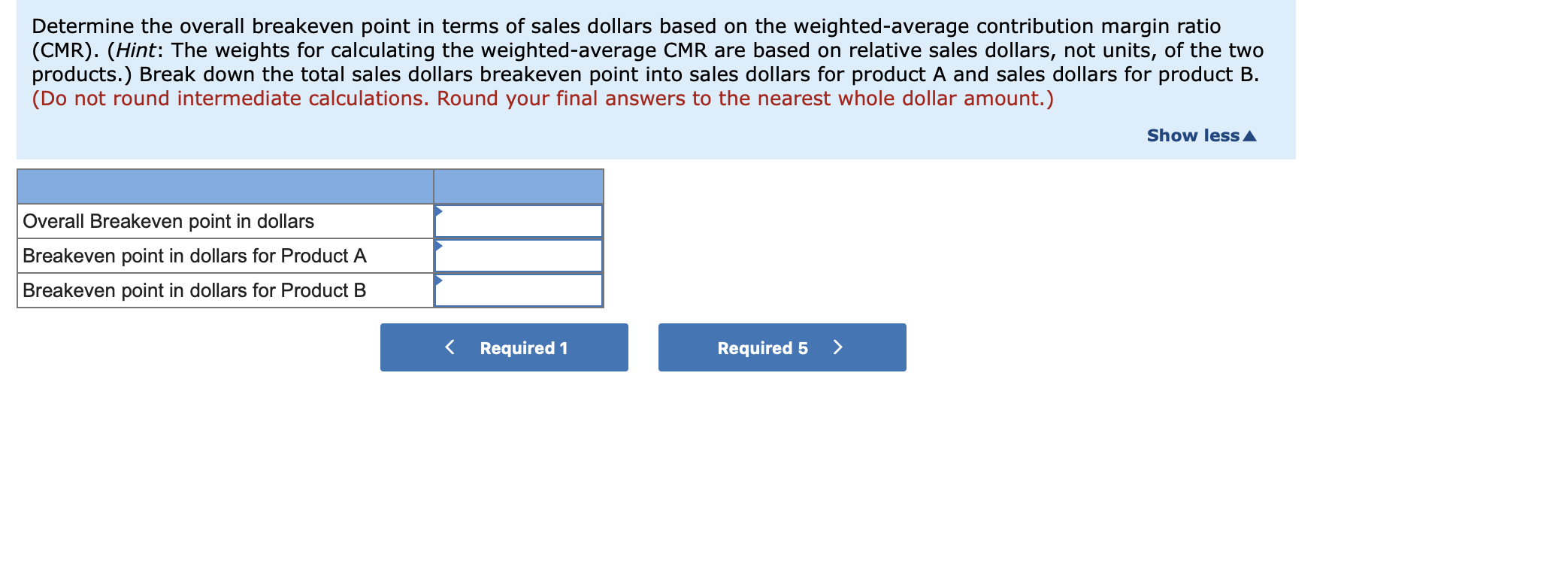 Solved Most Businesses Sell Several Products At Varying | Chegg.com