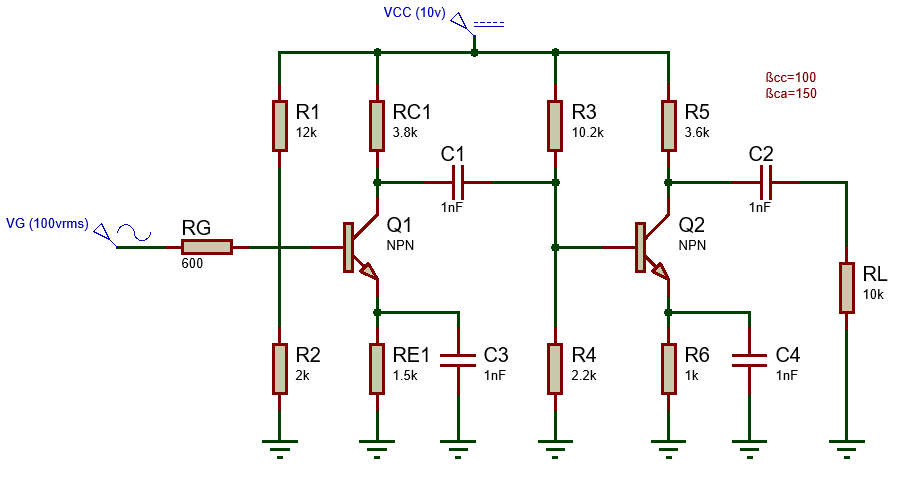 Solved Analyzing the second stage of the previous circuit | Chegg.com
