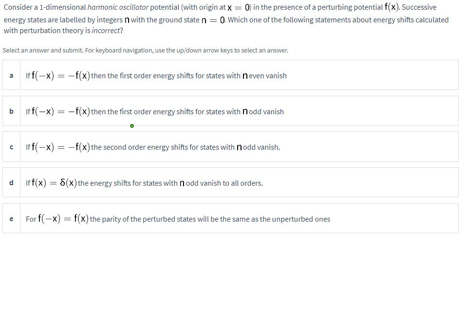 Solved Consider a 1-dimensional harmonic oscillator | Chegg.com