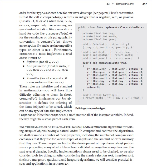 You should use java language. Also needed book pages | Chegg.com