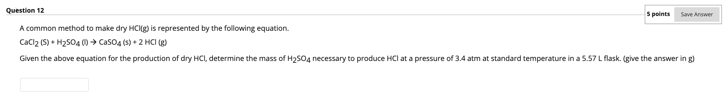 Solved Question 12 5 points Save Answer A common method to | Chegg.com