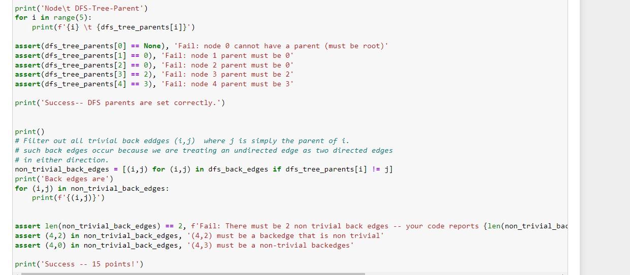 Solved I need help with this python code. Just need to fill | Chegg.com