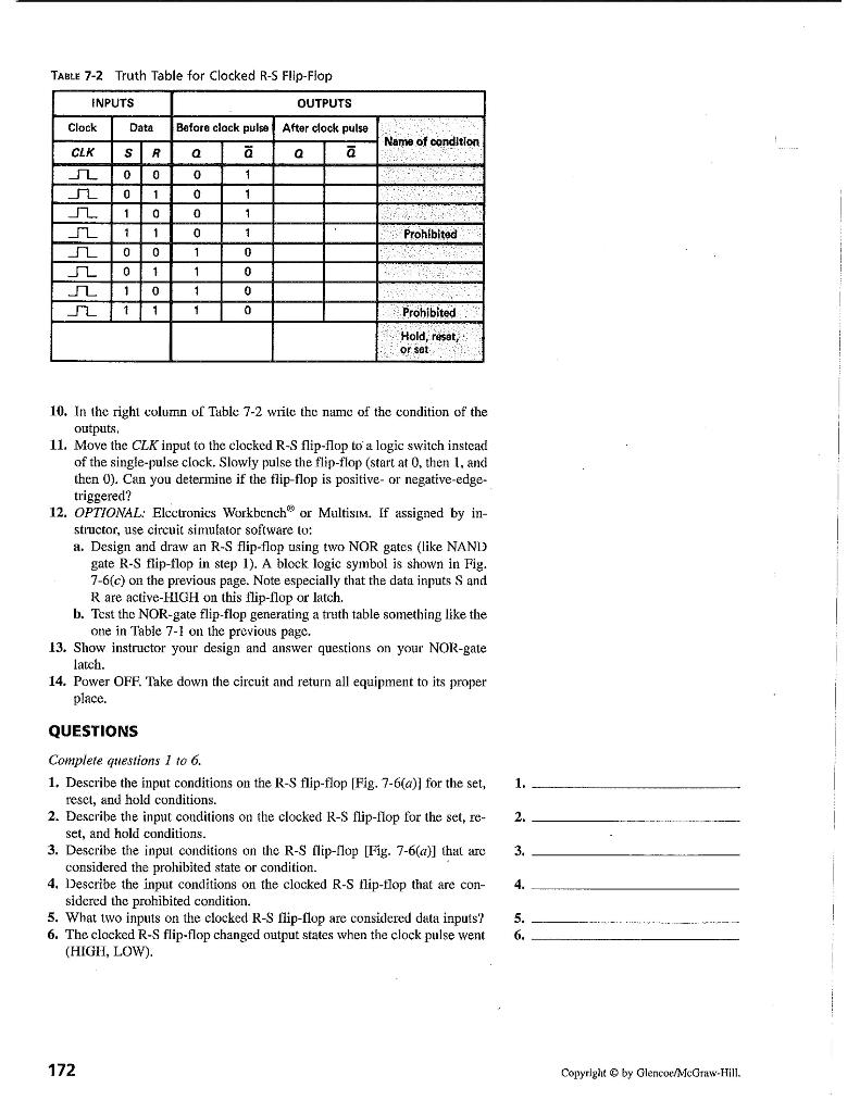 Solved SYSTEM DIAGRAM Figure 7-6(a), (b), and (c) shows the | Chegg.com