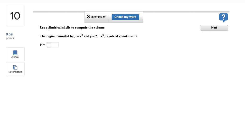 Solved 2 3 attempts left Check my work ? Find the area of | Chegg.com