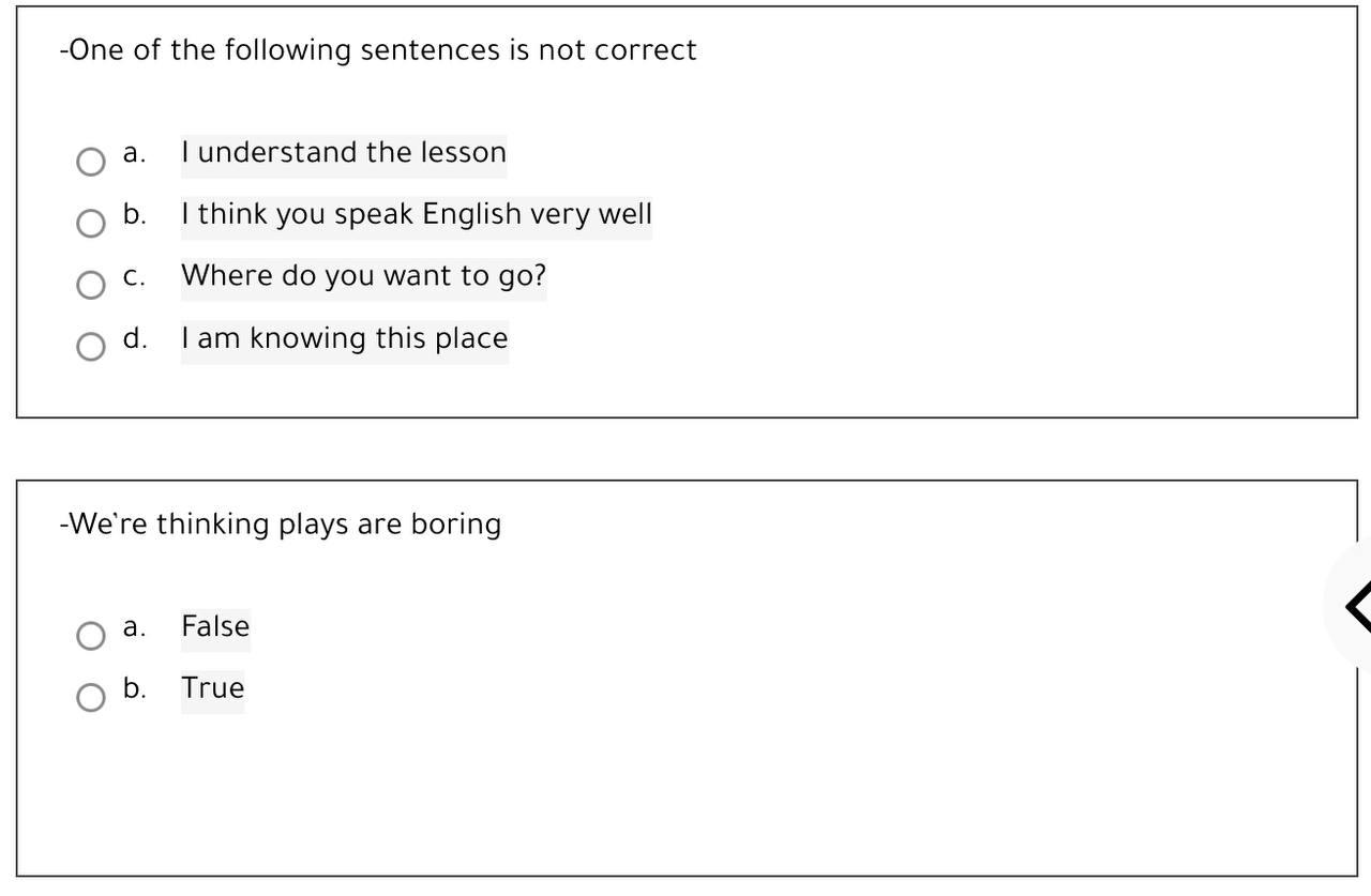 Solved One Of The Following Sentences Is Not Correct A I Chegg Com