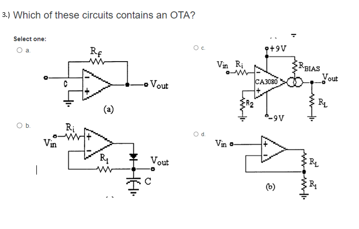 Solved R3 1.) Inverted Inpute Gain set o I -Output Gain set | Chegg.com