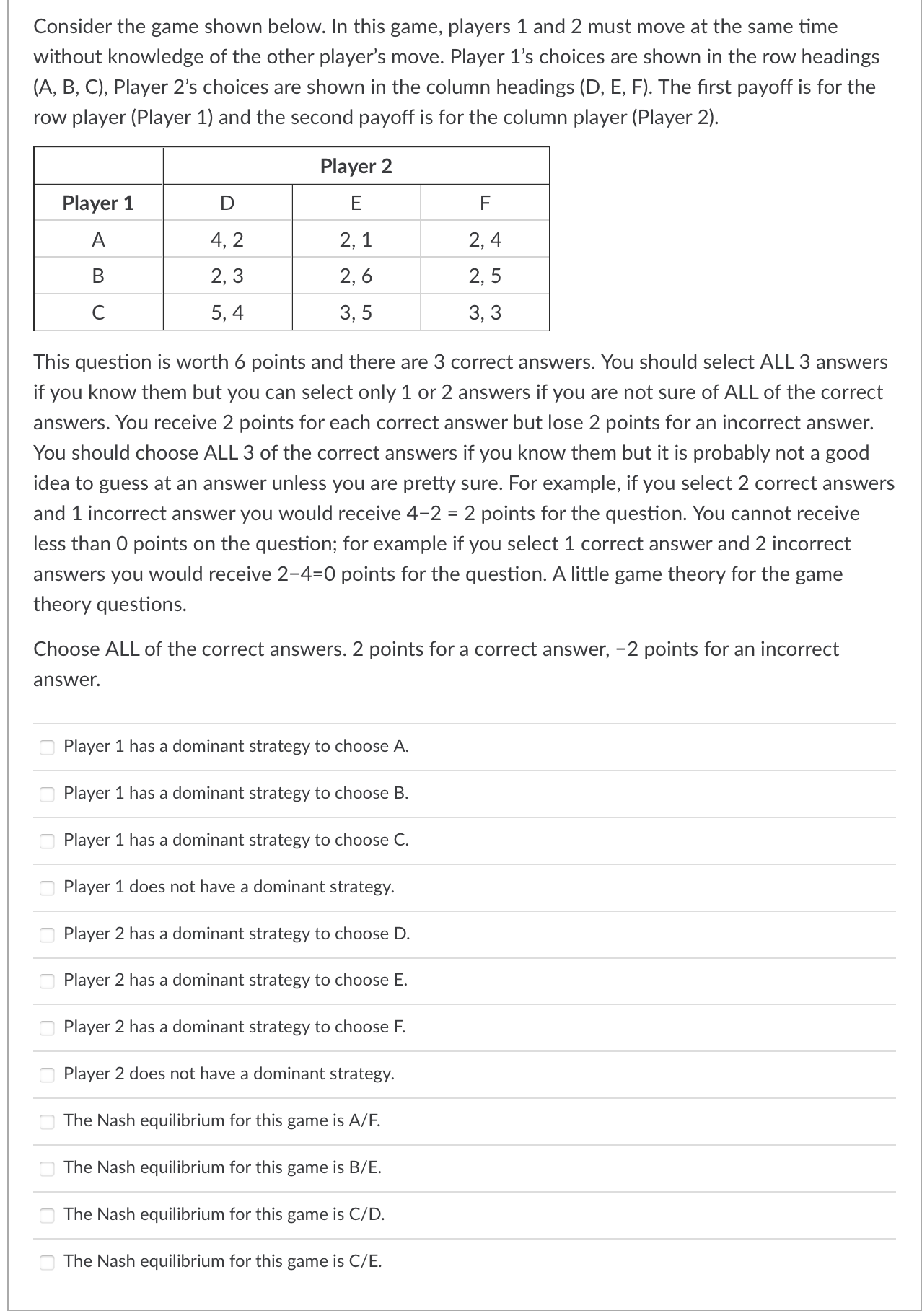 Solved Consider The Game Shown Below. In This Game, Players | Chegg.com