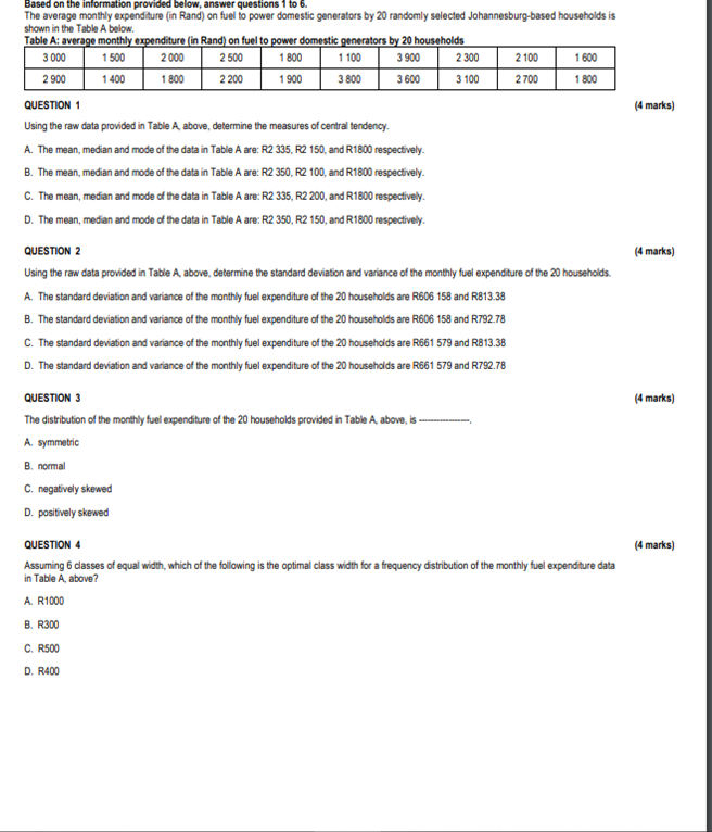 Solved Based on the information provided below, answer | Chegg.com