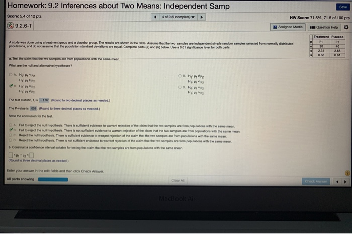 Solved b. construct a confidence interval suitable for | Chegg.com