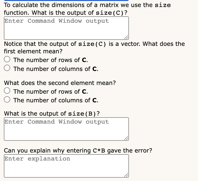 Solved Exercise 4 Using B And C As Defined Previously - They | Chegg.com