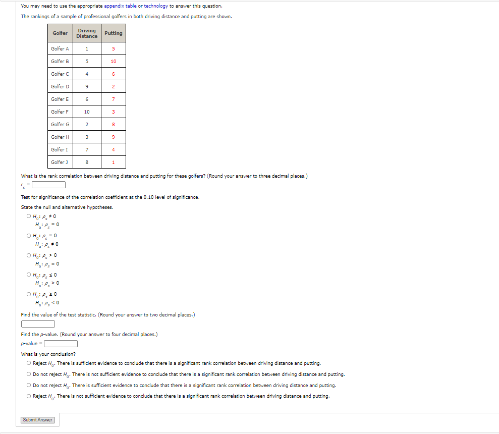 Solved You may need to use the appropriate appendix table or | Chegg.com