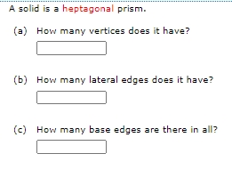 heptagonal prism edges