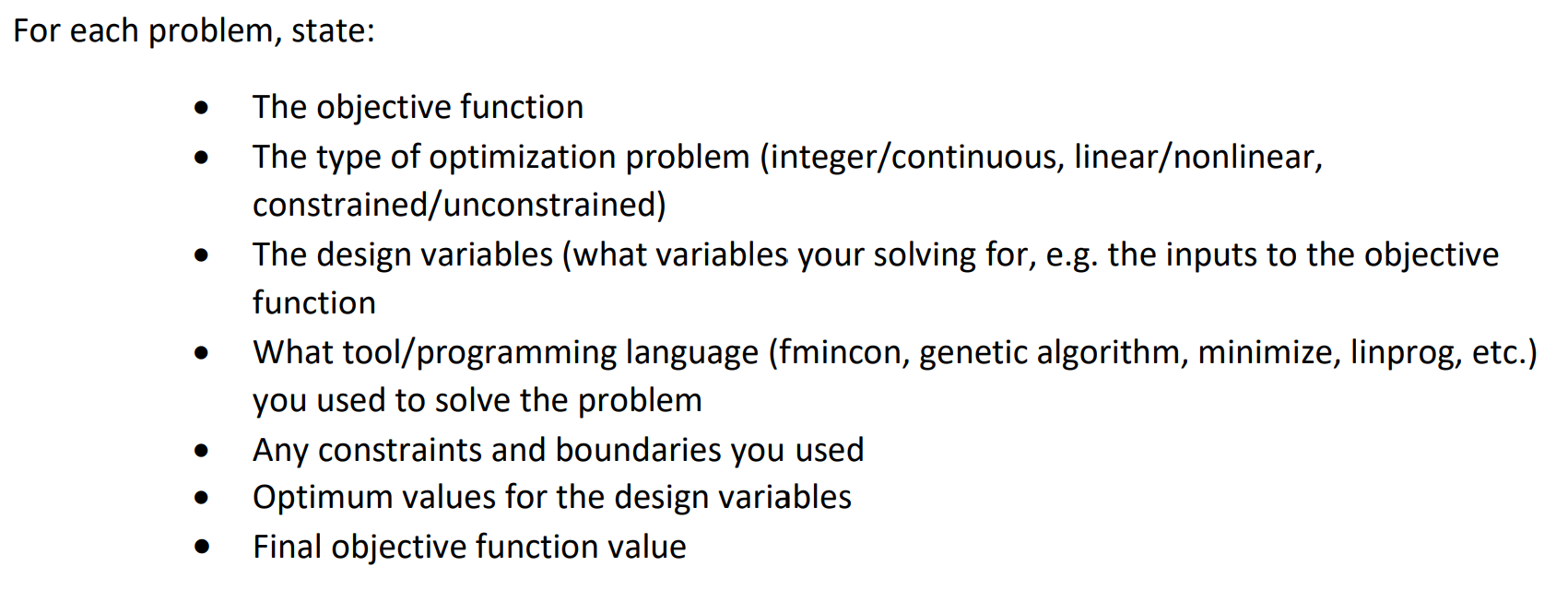 linear assignment problem objective function