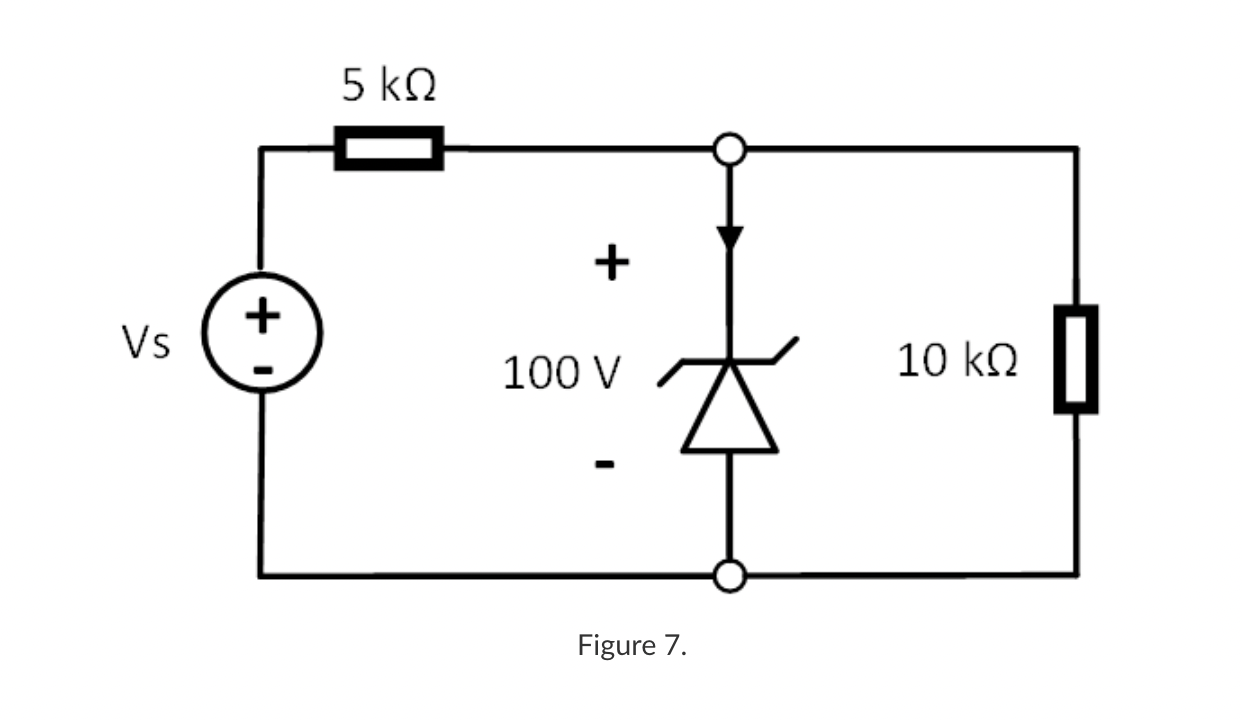 Solved A Zener diode could obtain a constant voltage at the