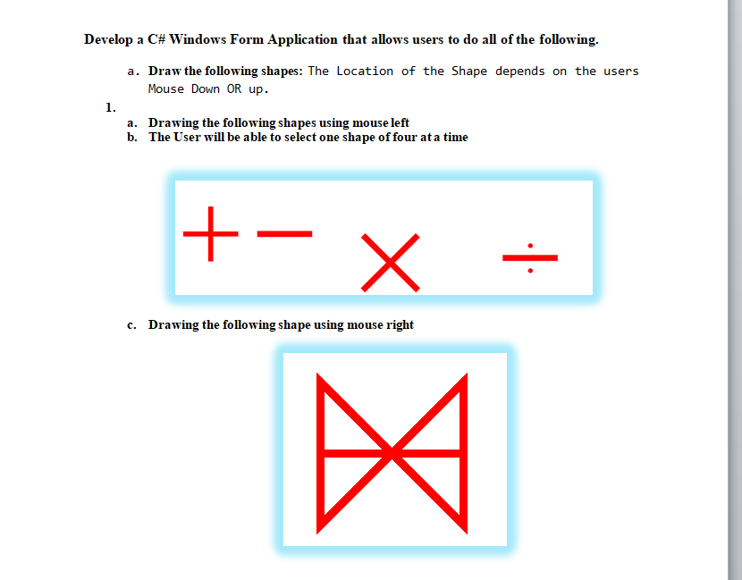 Solved Develop a C# Windows Form Application that allows | Chegg.com