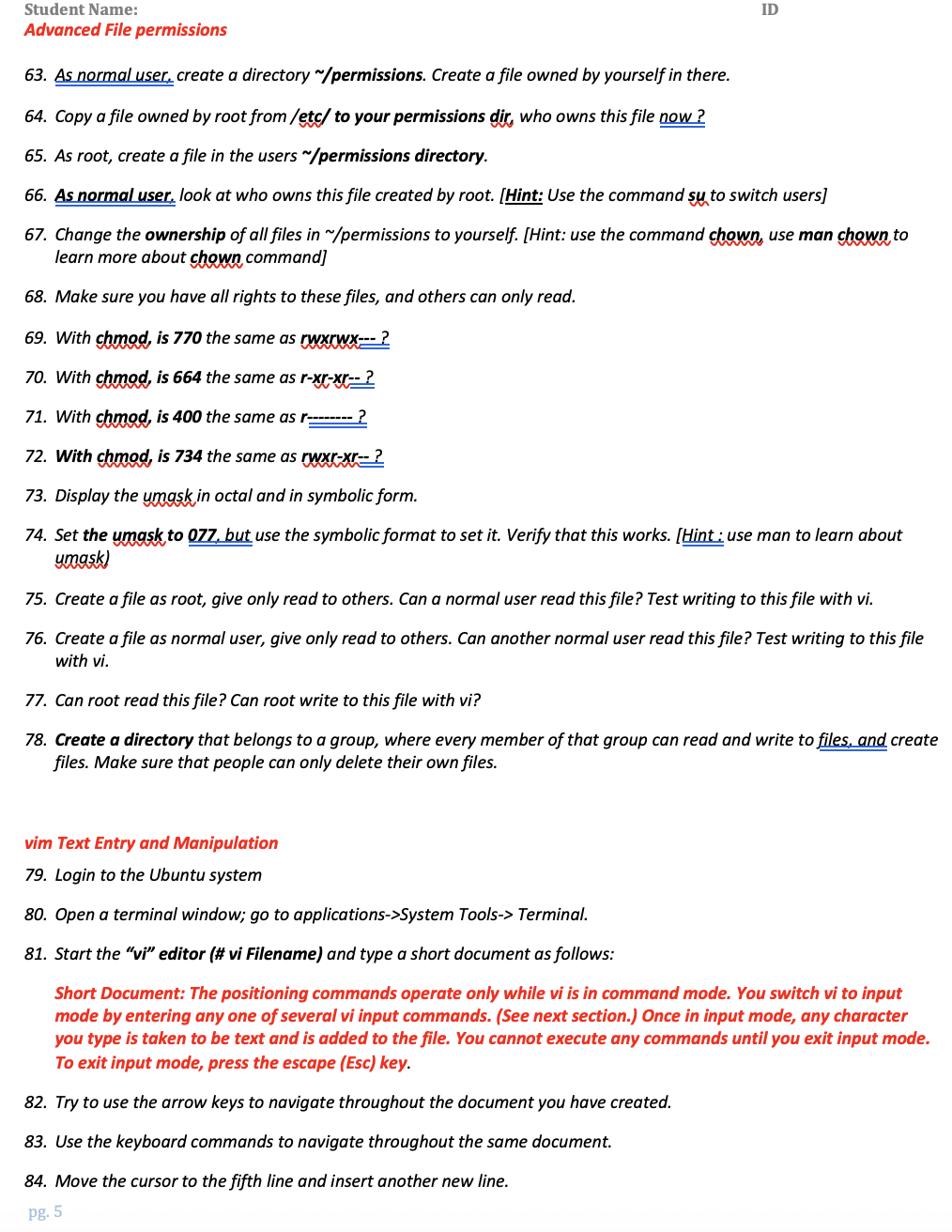 Solved Part 1 Lab Cit 315 Make Sure You Are Using U Chegg Com