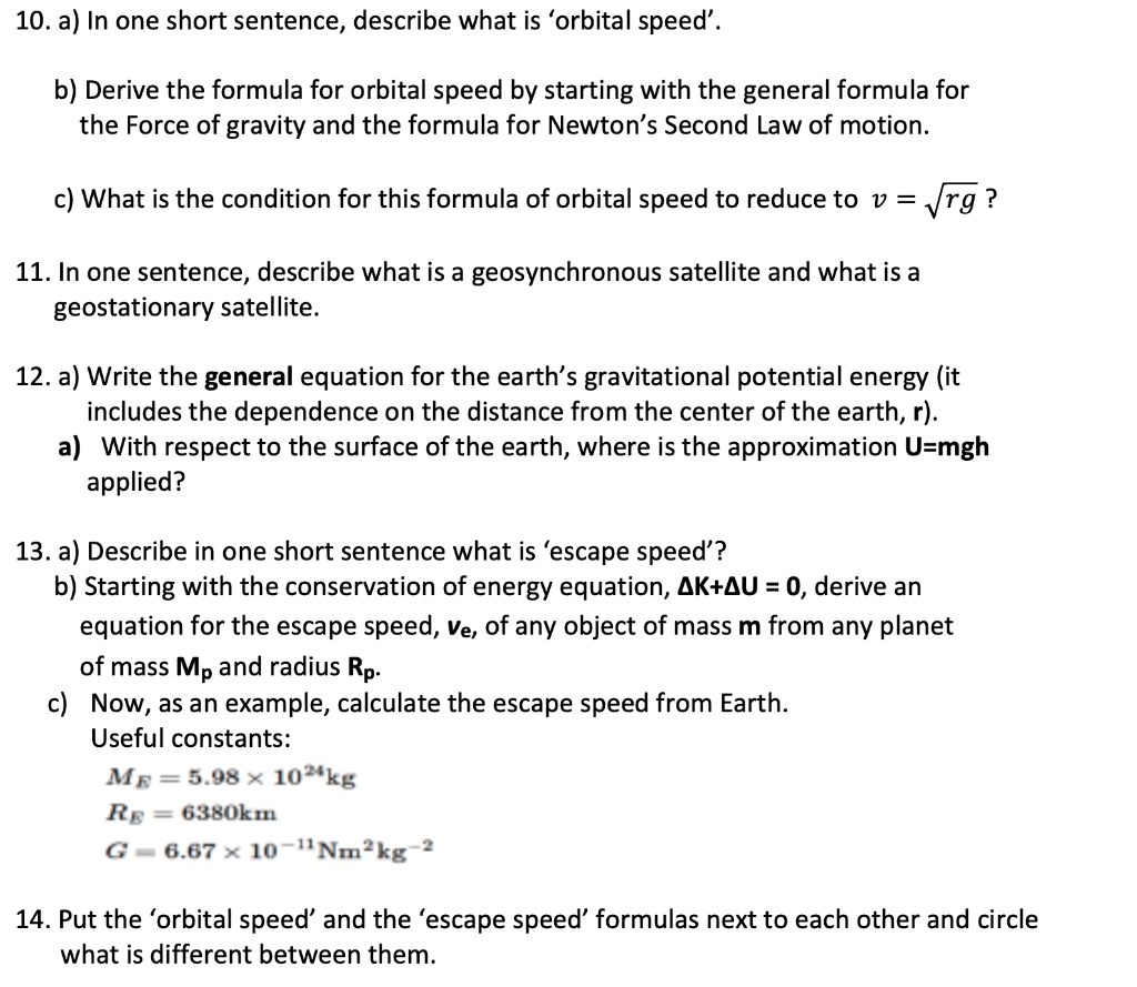 Solved 10 A In One Short Sentence Describe What Is Or Chegg Com